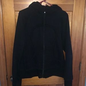 Lululemon Scuba Hoodie, Black, Size 12.